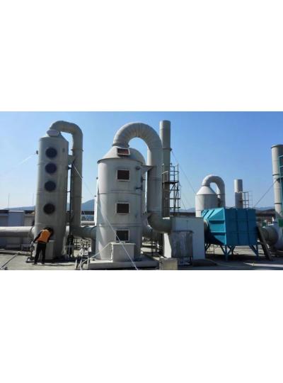 酸堿廢氣處理設備的特點和它的工作原理？